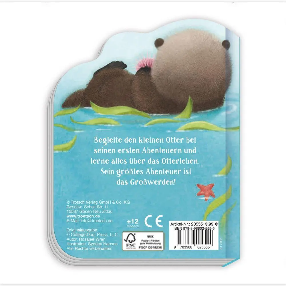 Bild: 9783988025555 | TRÖTSCH - Pappenbuch Der kleine Otter Ab 1 Jahr | KG (u. a.) | Buch