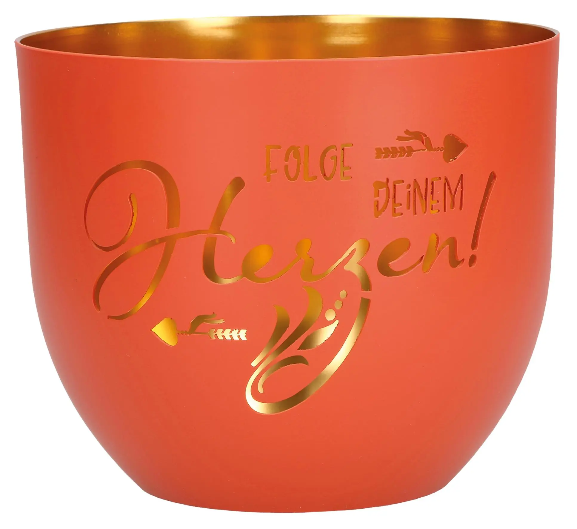 Cover: 4036526765655 | Folge deinem Herzen! Windlicht aus Metall | Deutsch | 2024