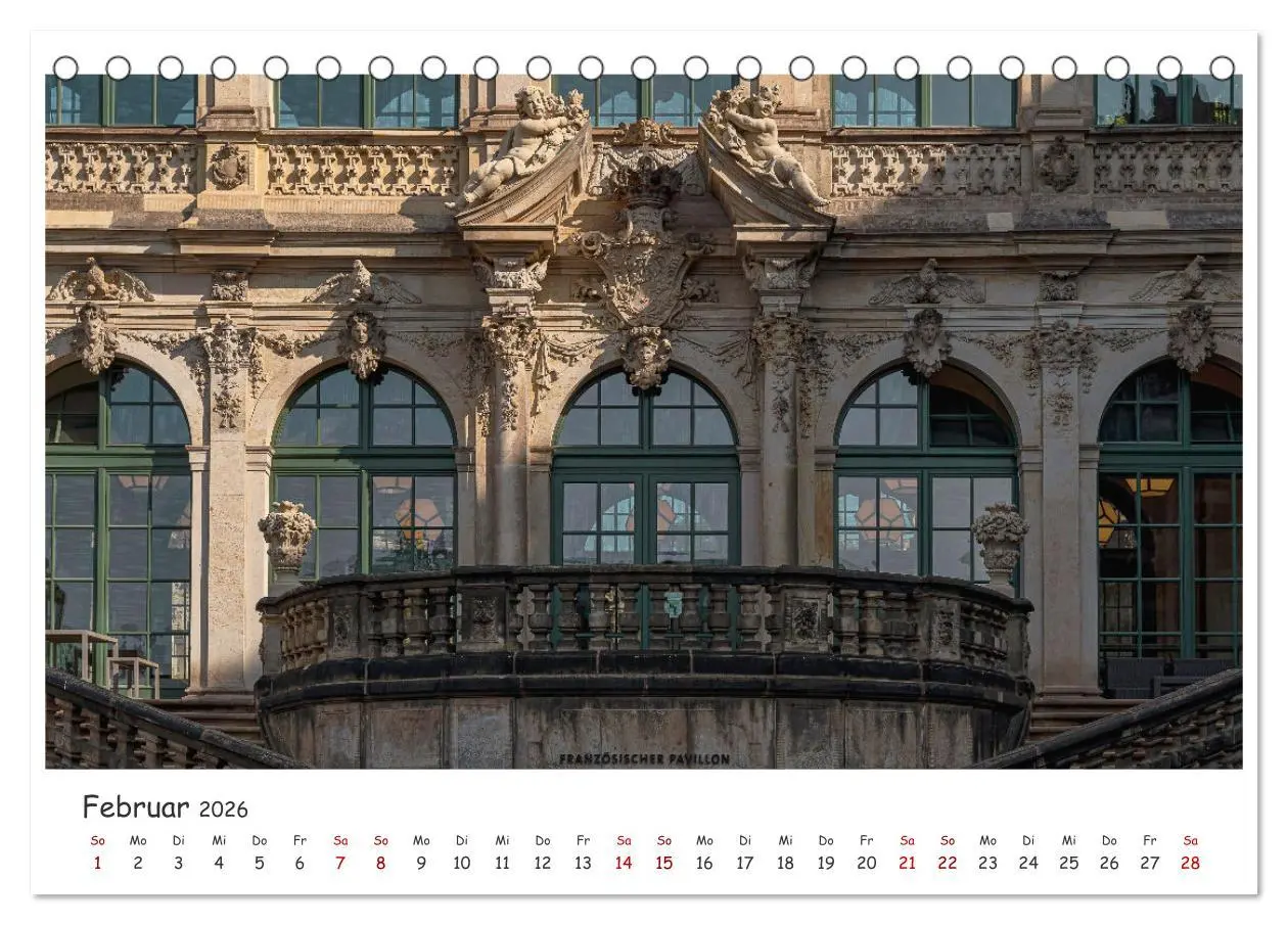 Bild: 9783457515655 | Dresdens barocke Altstadt (Tischkalender 2026 DIN A5 quer),...