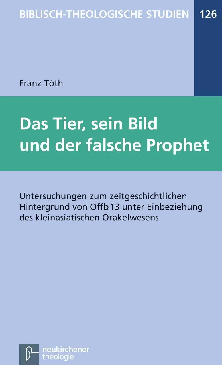 Cover: 9783788725655 | Das Tier, sein Bild und der falsche Prophet | Franz Thót | Taschenbuch