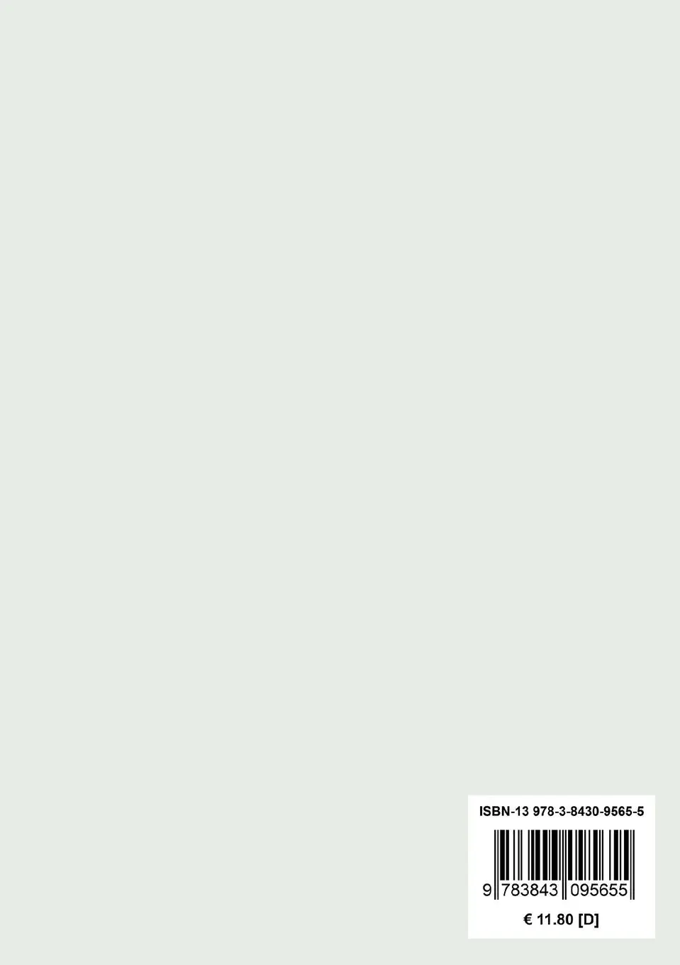 Rückseite: 9783843095655 | Lieder | Ausgabe von 1879, sowie Lieder aus dem Nachlaß | Luise Hensel
