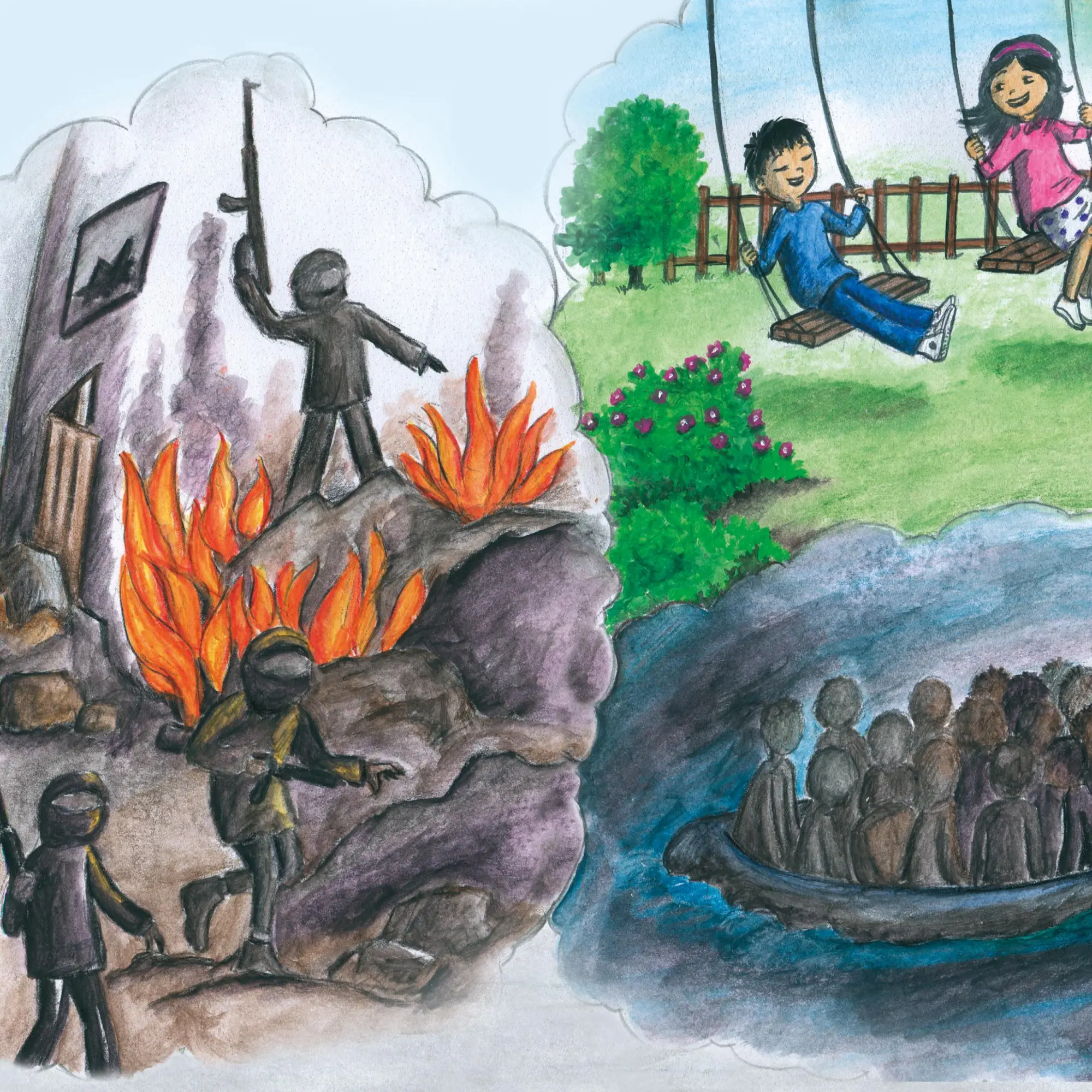Bild: 9783960745655 | Und dann kam Rudian | Alexandra Lochthowe | Taschenbuch | Deutsch