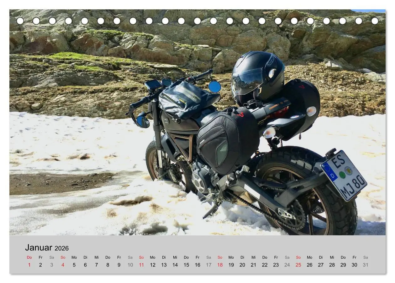 Bild: 9783457675755 | Scrambler Motorräder mit Stil (Tischkalender 2026 DIN A5 quer),...