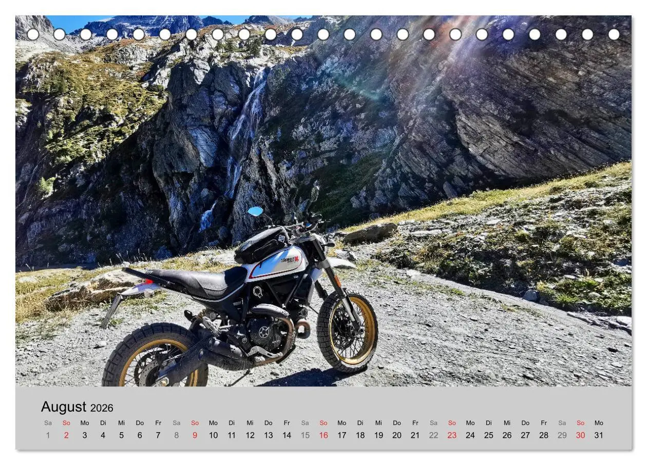 Bild: 9783457675755 | Scrambler Motorräder mit Stil (Tischkalender 2026 DIN A5 quer),...