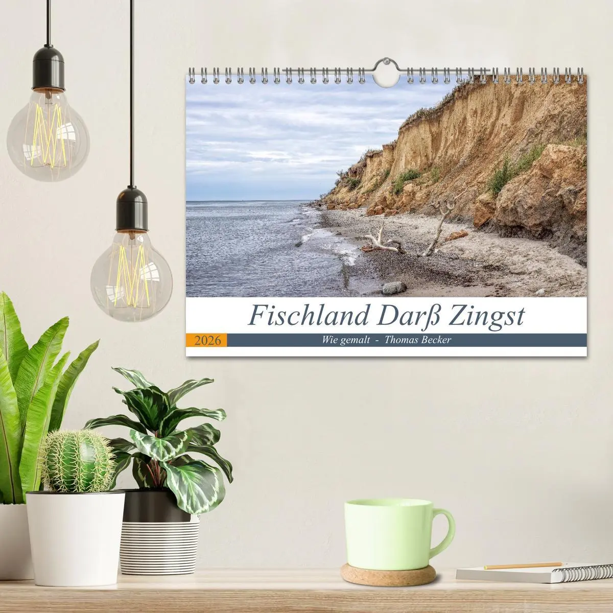 Bild: 9783457815755 | Fischland Darß Zingst - wie gemalt (Wandkalender 2026 DIN A4 quer),...