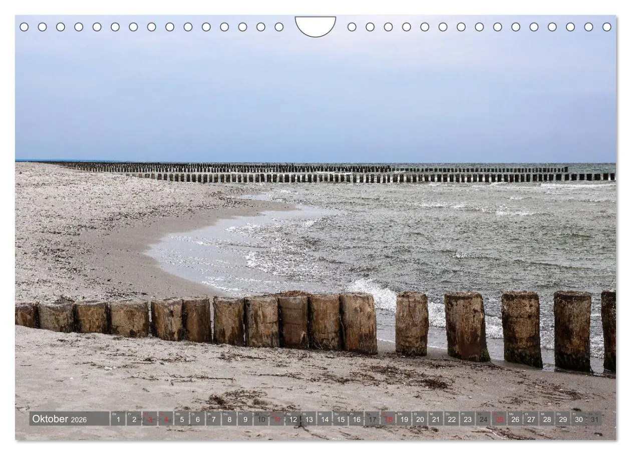 Bild: 9783457815755 | Fischland Darß Zingst - wie gemalt (Wandkalender 2026 DIN A4 quer),...