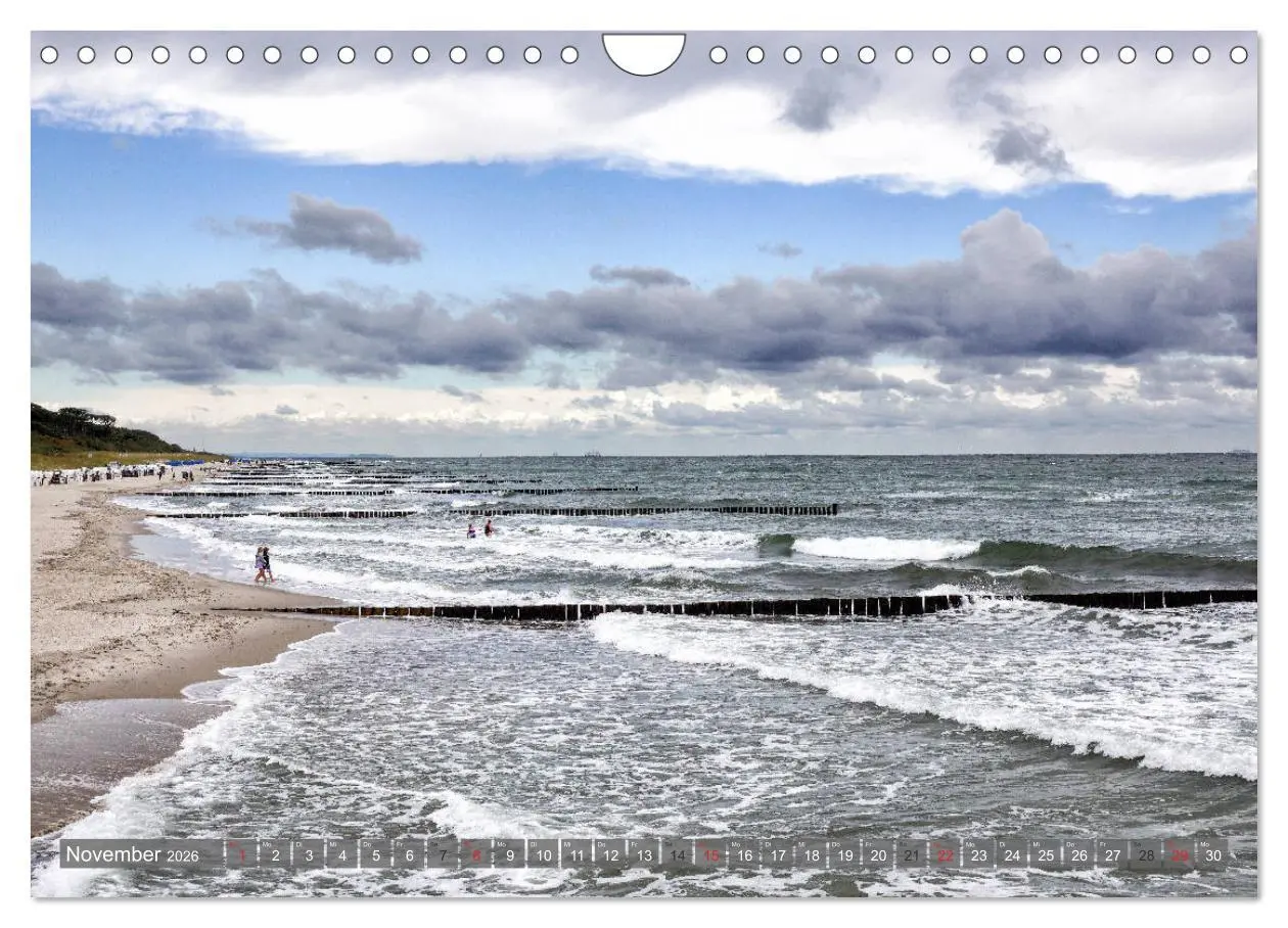 Bild: 9783457815755 | Fischland Darß Zingst - wie gemalt (Wandkalender 2026 DIN A4 quer),...