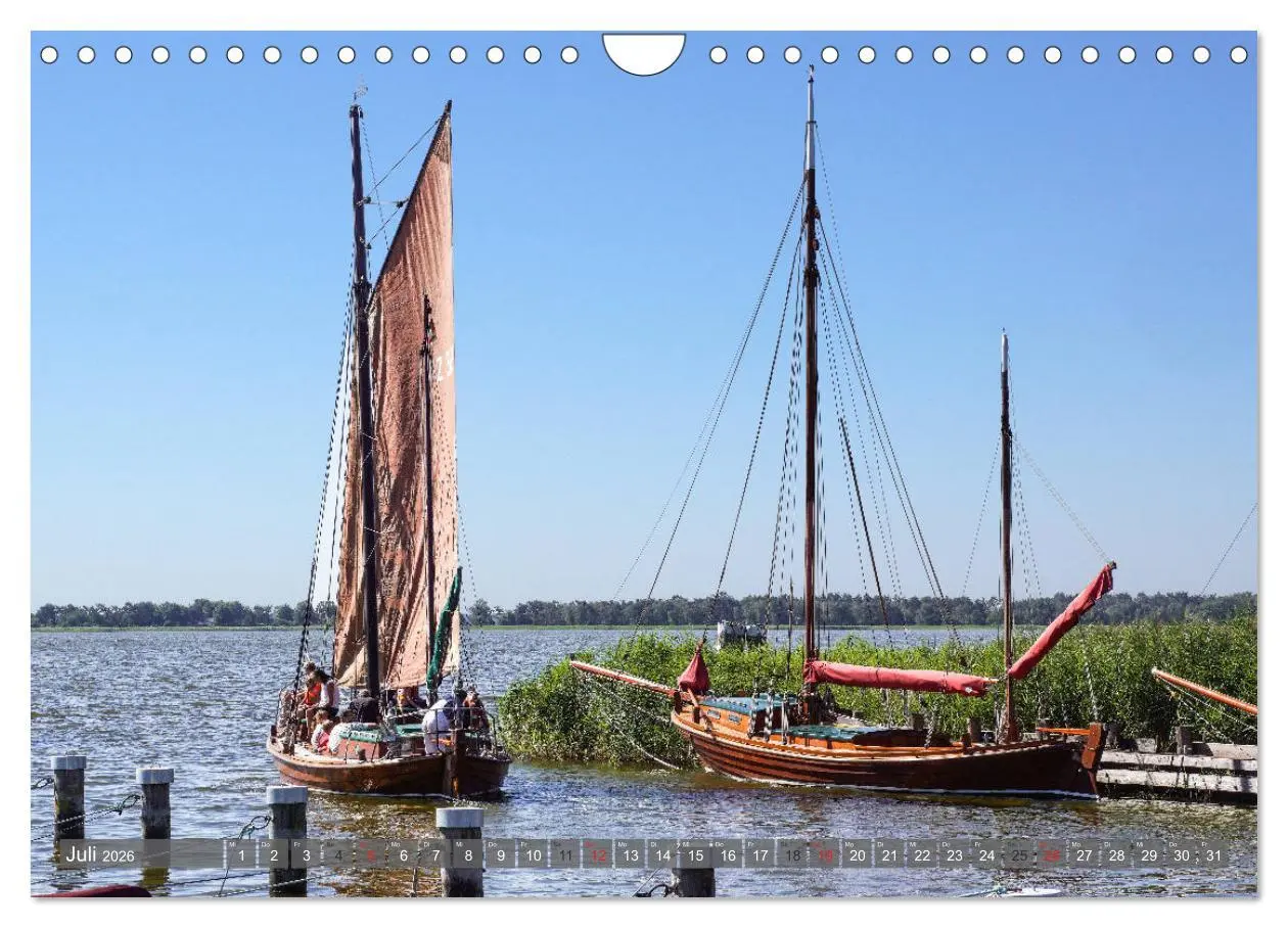 Bild: 9783457815755 | Fischland Darß Zingst - wie gemalt (Wandkalender 2026 DIN A4 quer),...