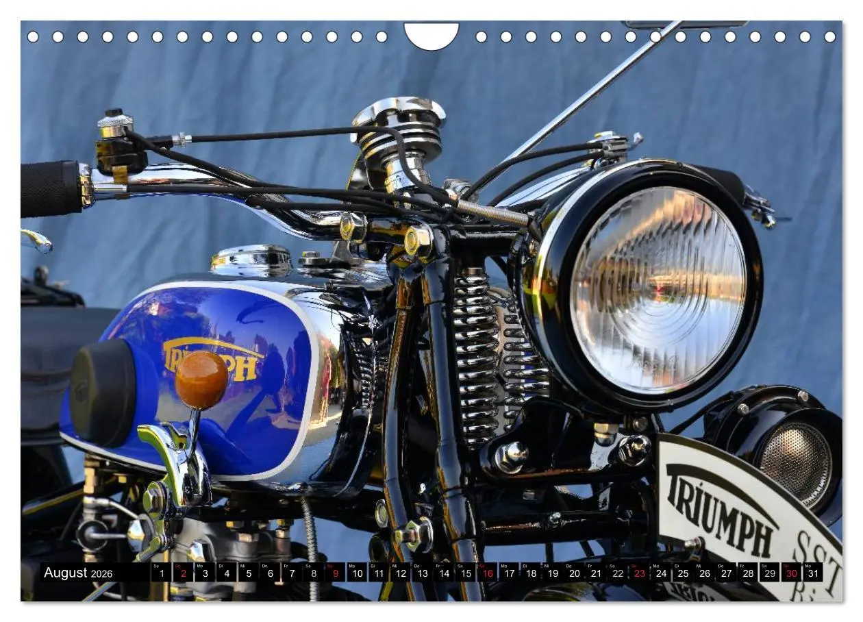 Bild: 9783516215755 | Triumph SST 500 (Wandkalender 2026 DIN A4 quer), CALVENDO...