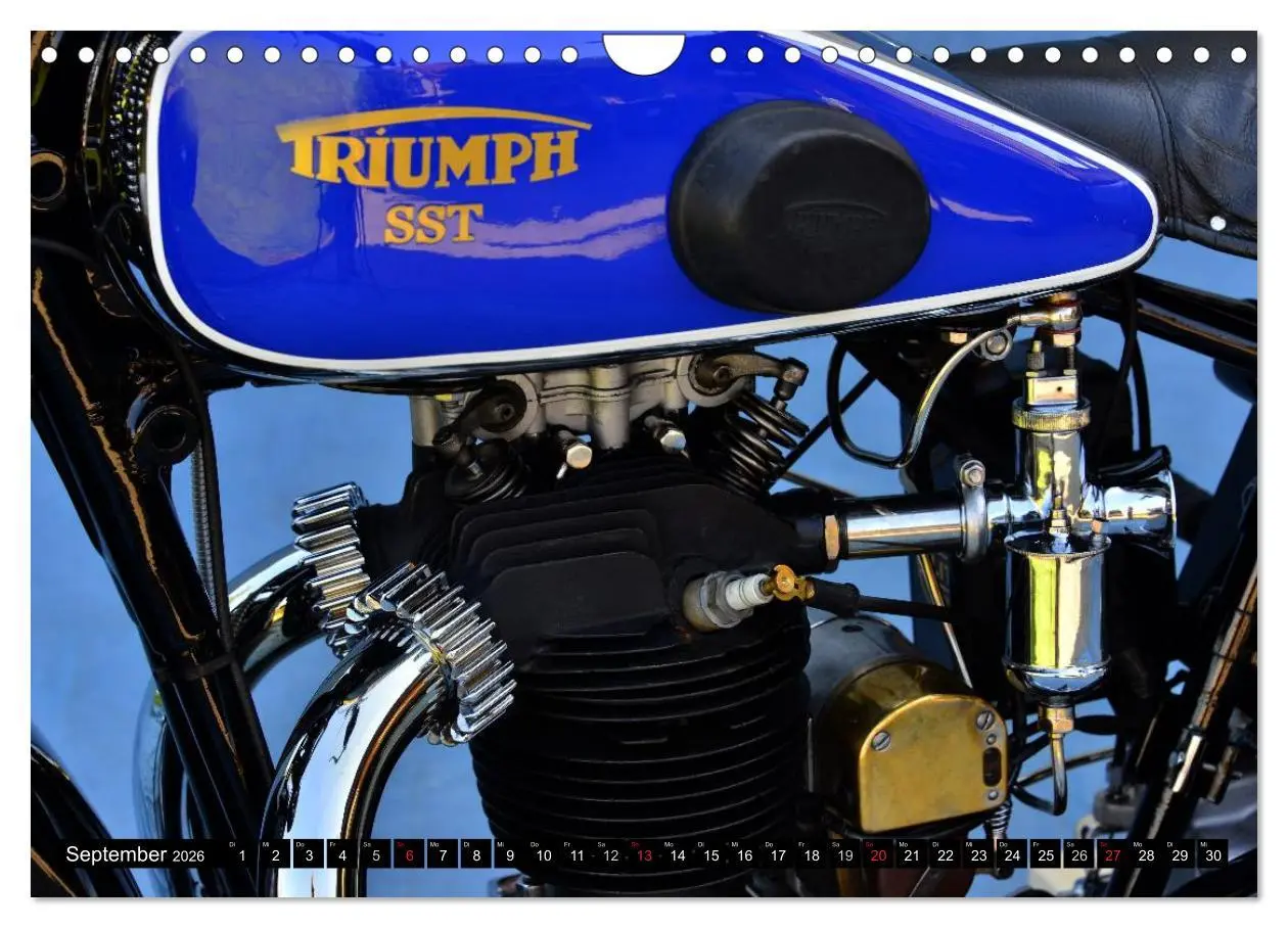 Bild: 9783516215755 | Triumph SST 500 (Wandkalender 2026 DIN A4 quer), CALVENDO...