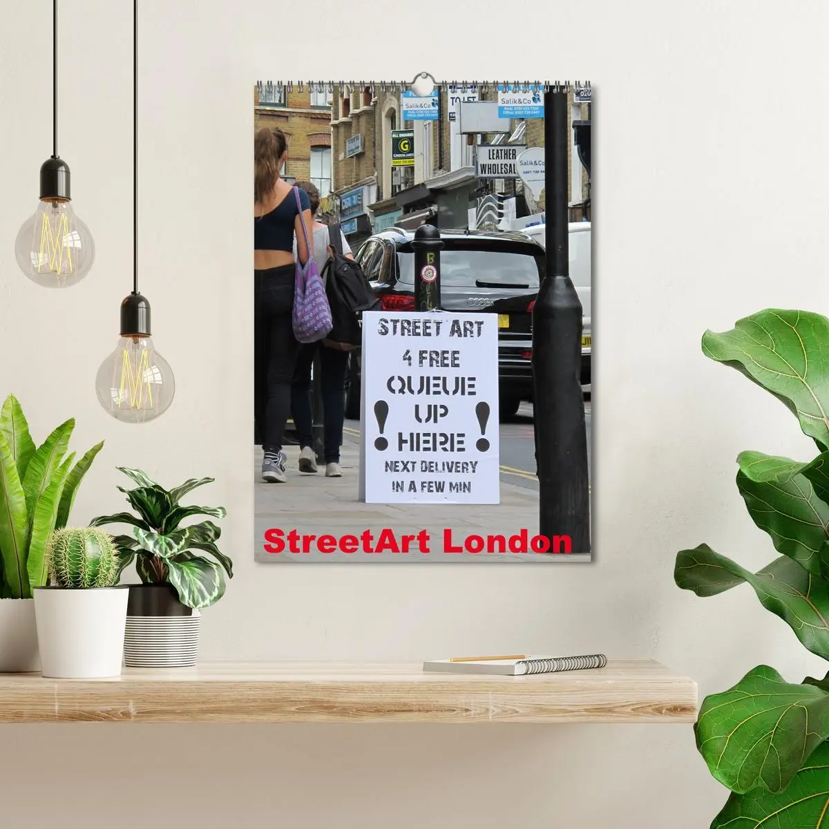 Bild: 9783516385755 | StreetArt London (Wandkalender 2026 DIN A3 hoch), CALVENDO...