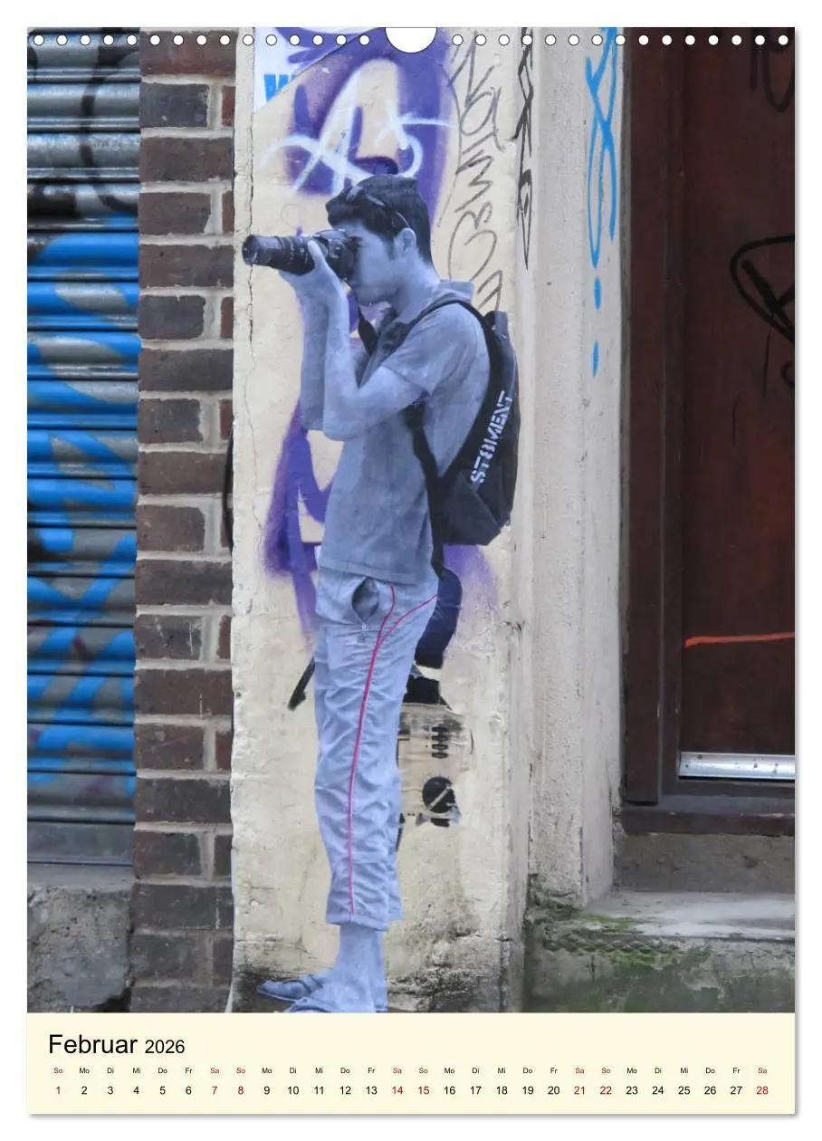 Bild: 9783516385755 | StreetArt London (Wandkalender 2026 DIN A3 hoch), CALVENDO...
