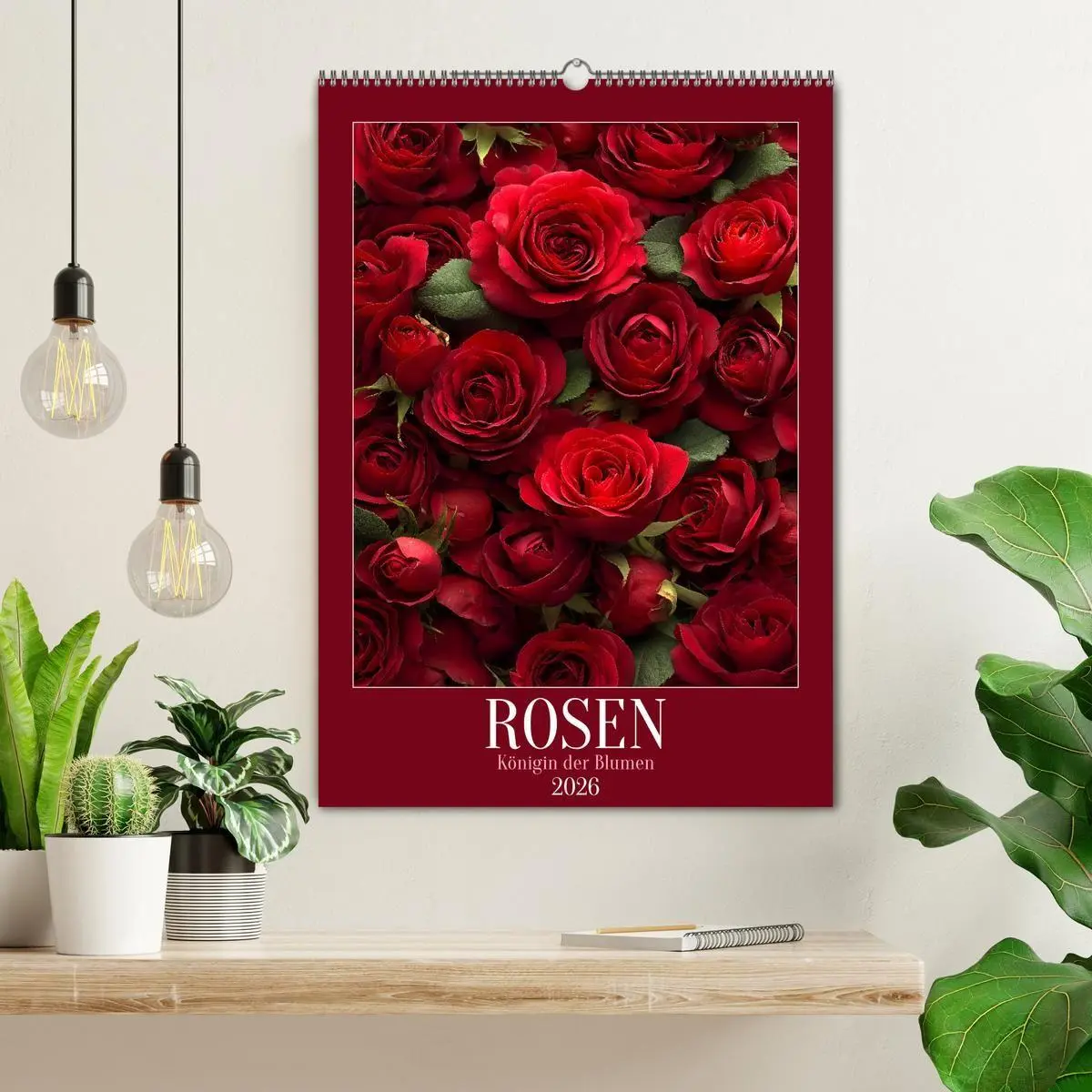 Bild: 9783516695755 | Rosen - Königin der Blumen (Wandkalender 2026 DIN A2 hoch),...