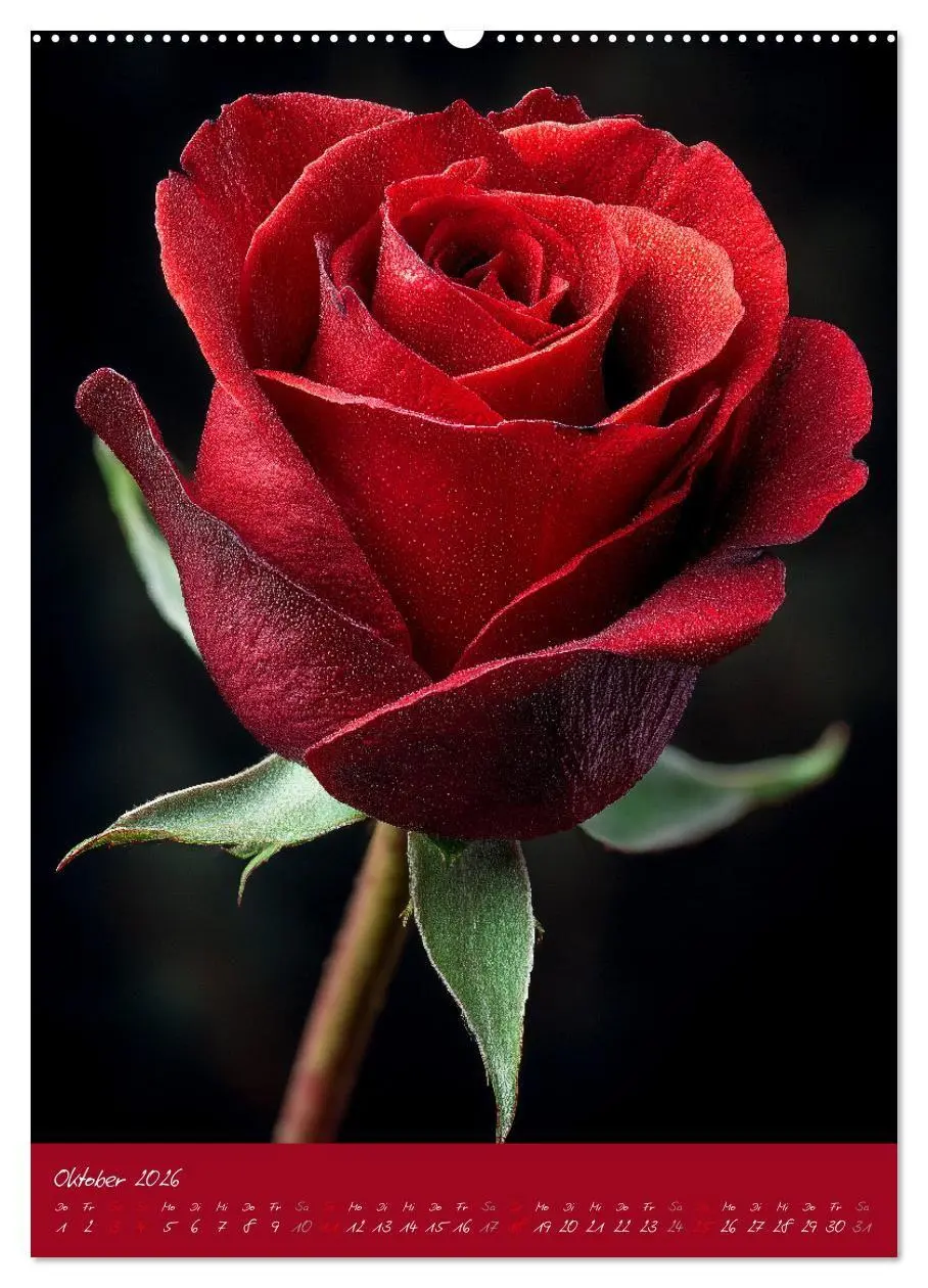 Bild: 9783516695755 | Rosen - Königin der Blumen (Wandkalender 2026 DIN A2 hoch),...