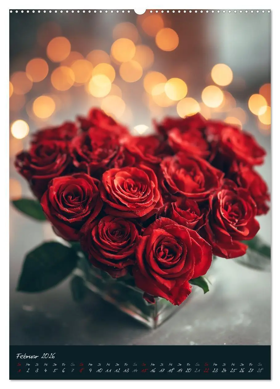 Bild: 9783516695755 | Rosen - Königin der Blumen (Wandkalender 2026 DIN A2 hoch),...