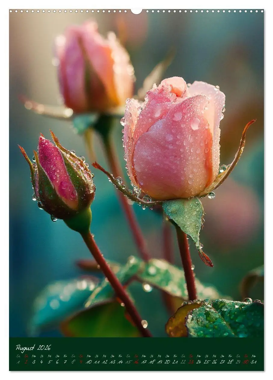Bild: 9783516695755 | Rosen - Königin der Blumen (Wandkalender 2026 DIN A2 hoch),...