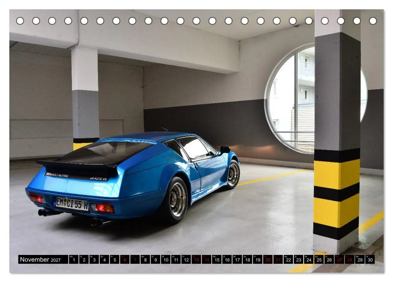 Bild: 9783569785755 | Renault Alpine A310 V6 (Tischkalender 2027 DIN A5 quer), CALVENDO...