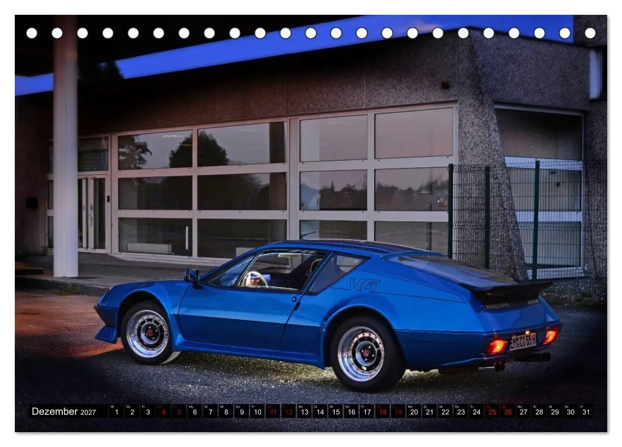Bild: 9783569785755 | Renault Alpine A310 V6 (Tischkalender 2027 DIN A5 quer), CALVENDO...