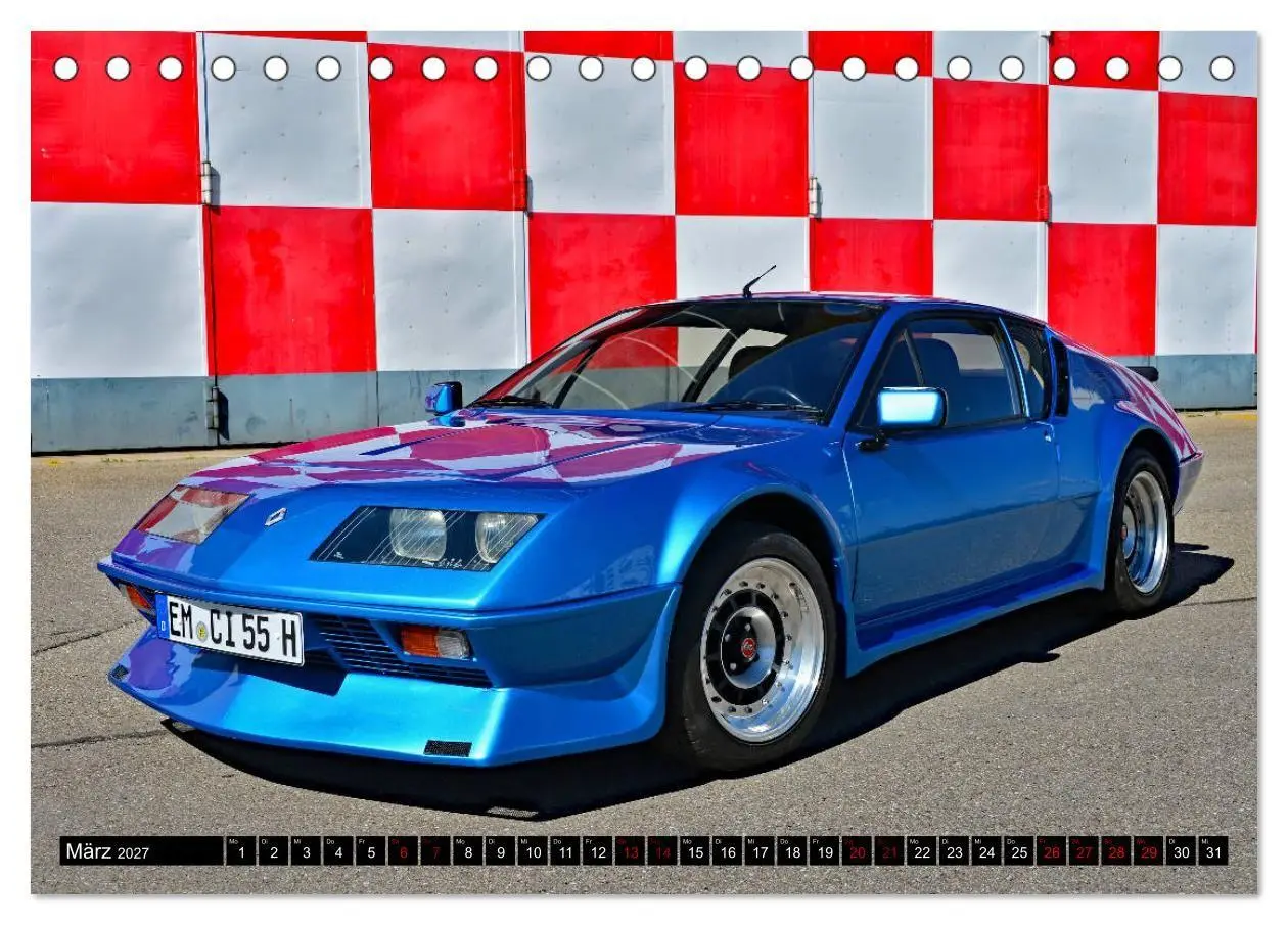 Bild: 9783569785755 | Renault Alpine A310 V6 (Tischkalender 2027 DIN A5 quer), CALVENDO...