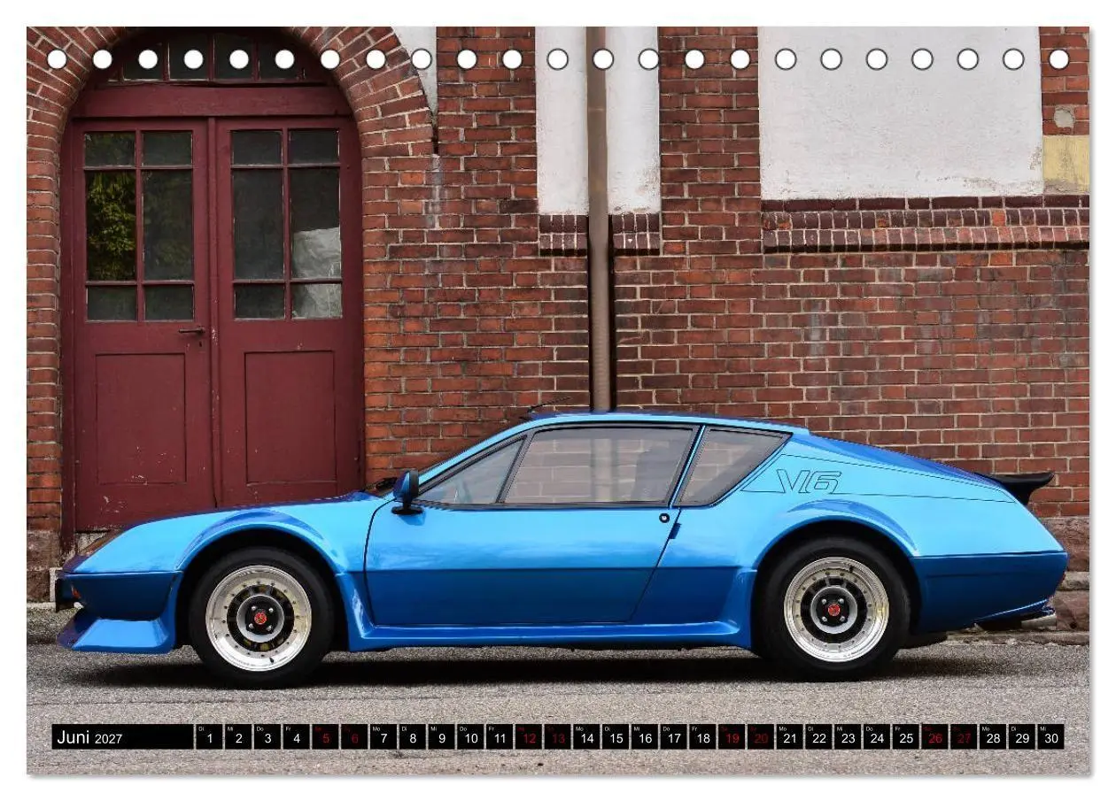 Bild: 9783569785755 | Renault Alpine A310 V6 (Tischkalender 2027 DIN A5 quer), CALVENDO...
