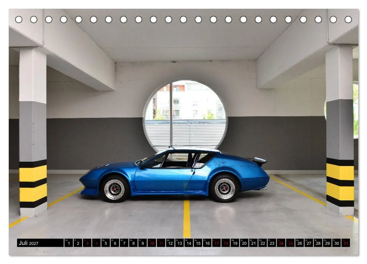 Bild: 9783569785755 | Renault Alpine A310 V6 (Tischkalender 2027 DIN A5 quer), CALVENDO...
