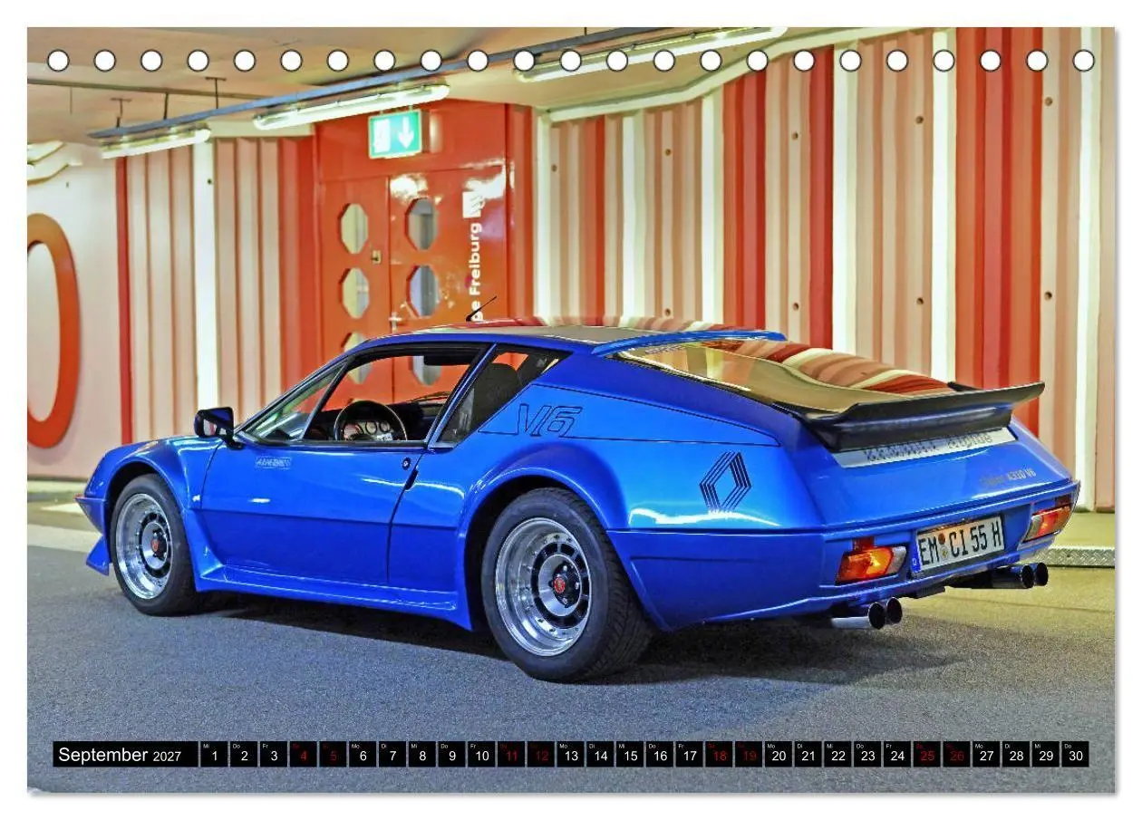 Bild: 9783569785755 | Renault Alpine A310 V6 (Tischkalender 2027 DIN A5 quer), CALVENDO...