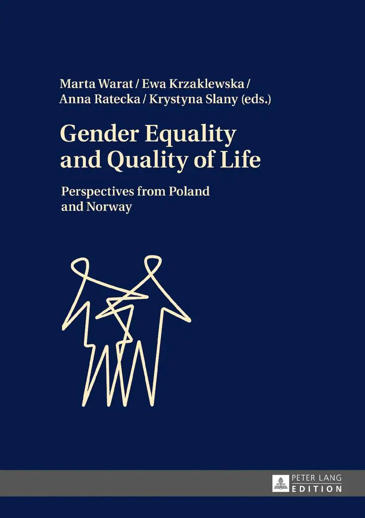 Cover: 9783631675755 | Gender Equality and Quality of Life | Marta Warat (u. a.) | Buch