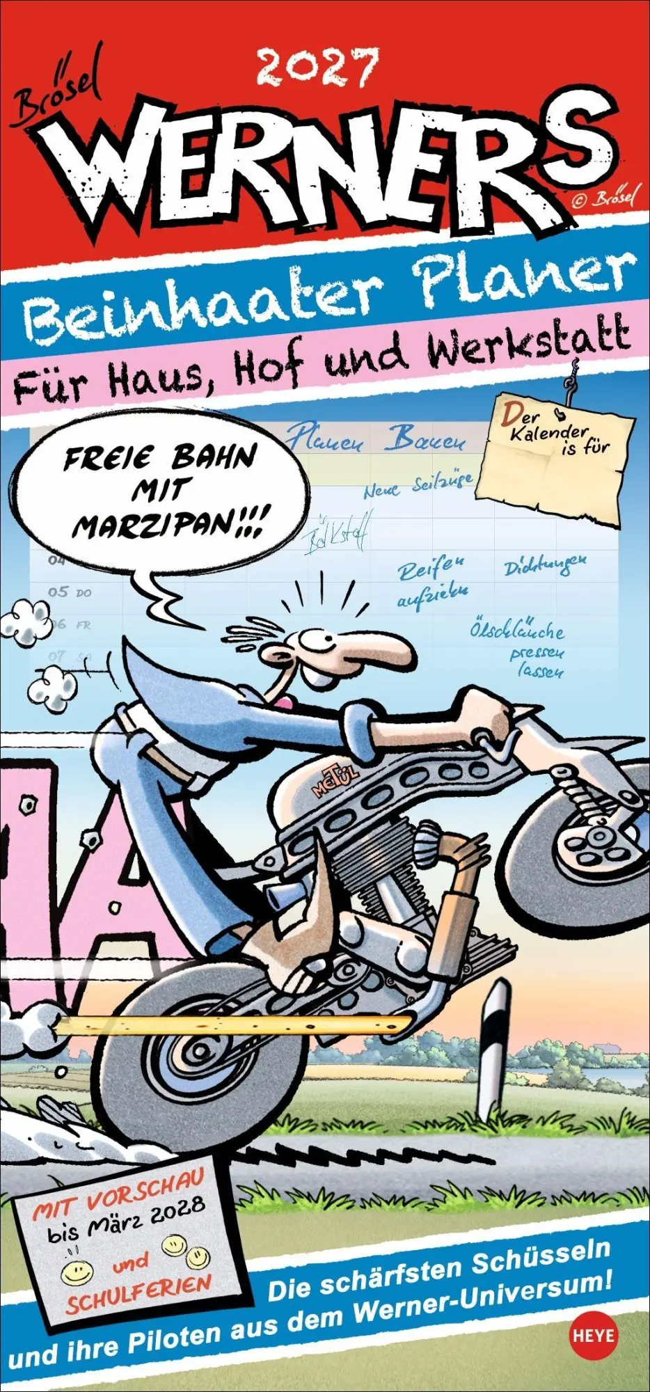 Cover: 9783756415755 | Werner Werkstattplaner 2027 | Rötger Feldmann | Kalender | 14 S.