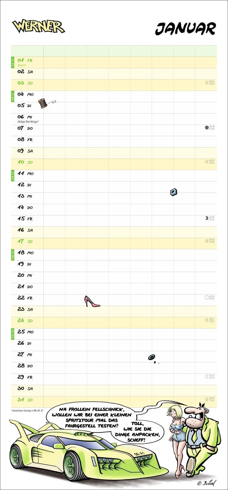 Bild: 9783756415755 | Werner Werkstattplaner 2027 | Rötger Feldmann | Kalender | 14 S.