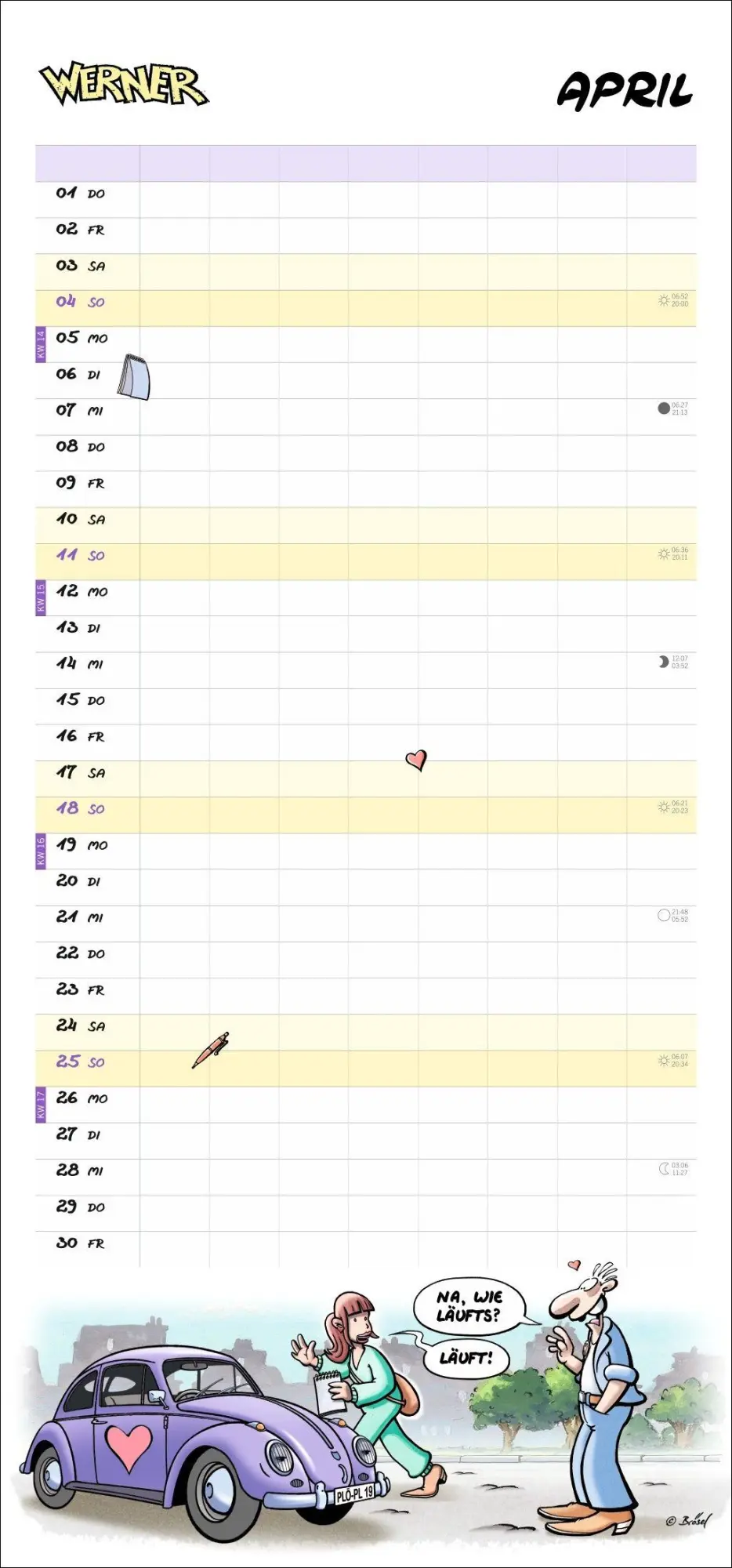 Bild: 9783756415755 | Werner Werkstattplaner 2027 | Rötger Feldmann | Kalender | 14 S.
