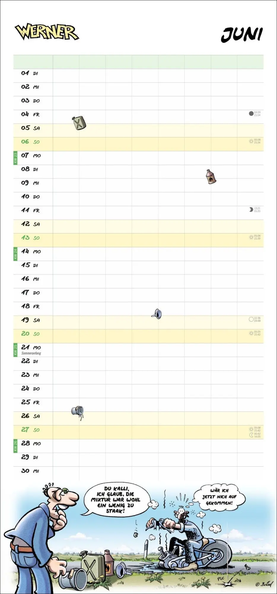 Bild: 9783756415755 | Werner Werkstattplaner 2027 | Rötger Feldmann | Kalender | 14 S.