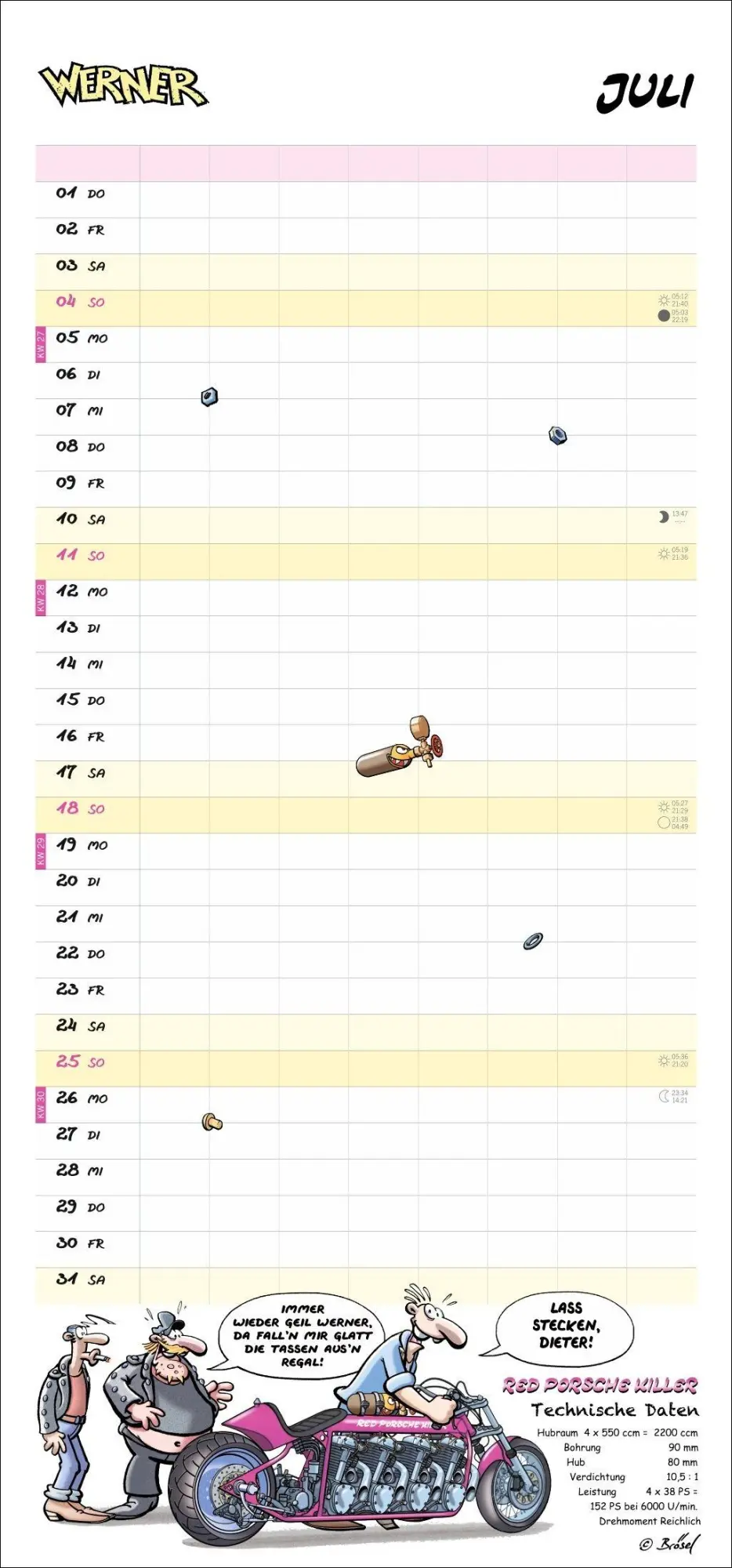 Bild: 9783756415755 | Werner Werkstattplaner 2027 | Rötger Feldmann | Kalender | 14 S.