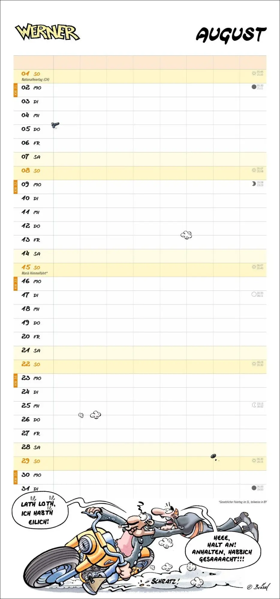 Bild: 9783756415755 | Werner Werkstattplaner 2027 | Rötger Feldmann | Kalender | 14 S.