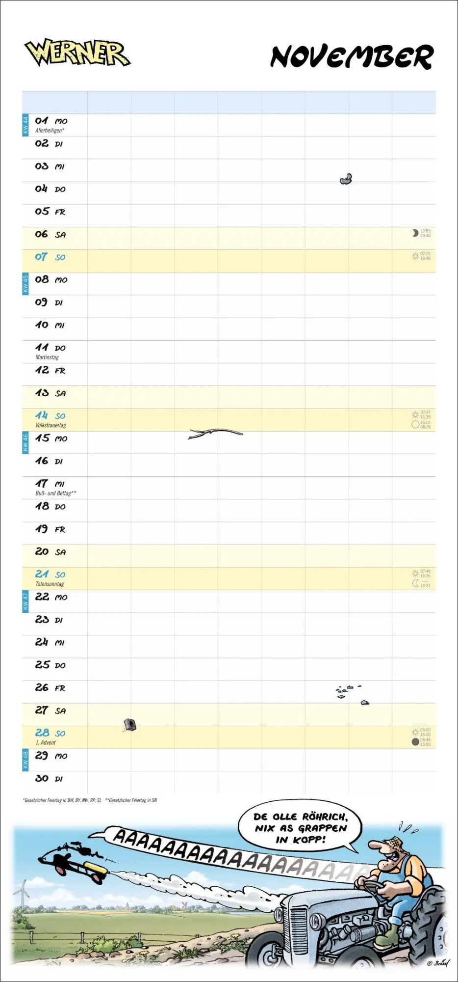 Bild: 9783756415755 | Werner Werkstattplaner 2027 | Rötger Feldmann | Kalender | 14 S.