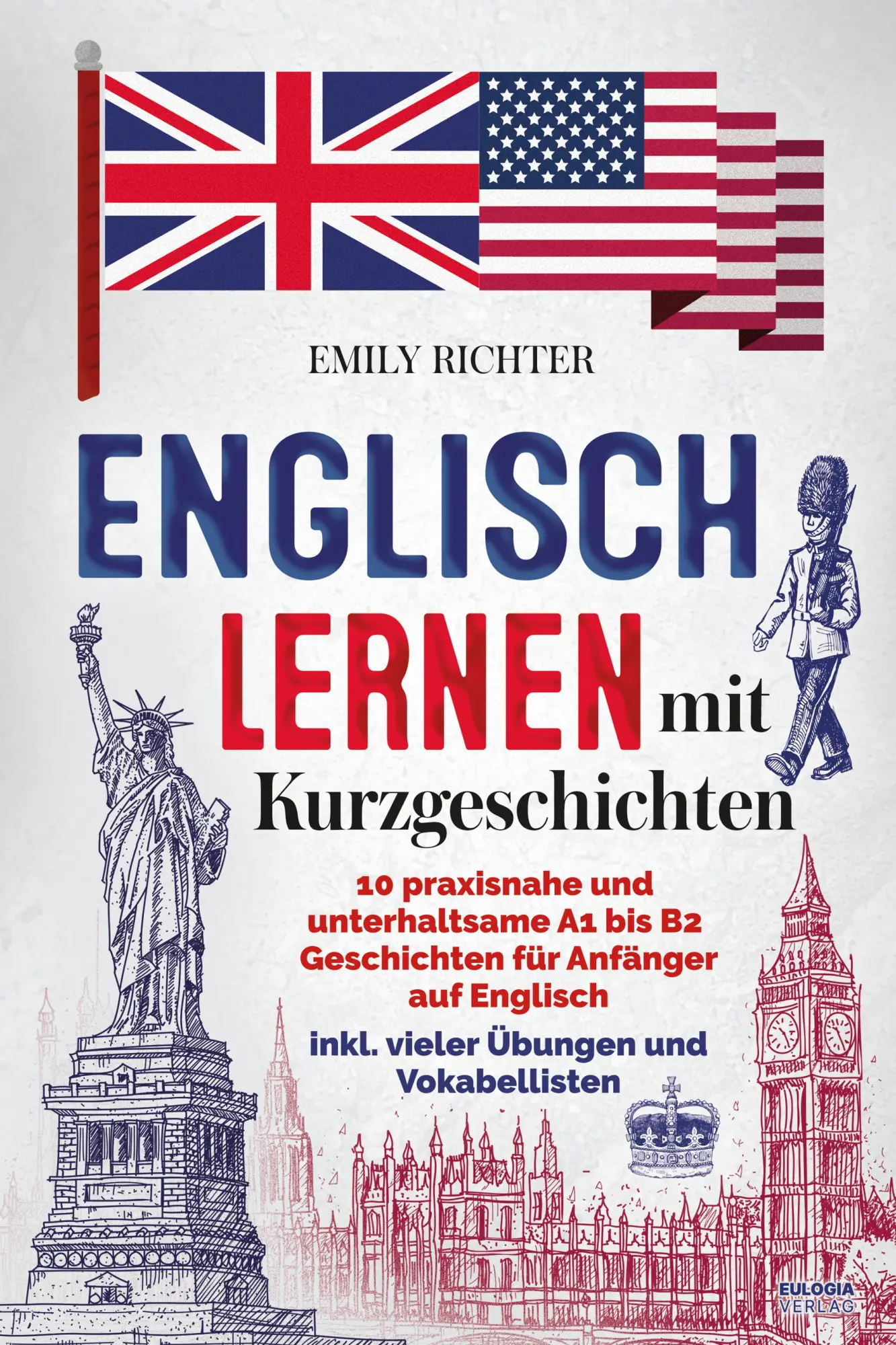 Cover: 9783969675755 | Englisch lernen mit Kurzgeschichten | Emily Richter | Taschenbuch