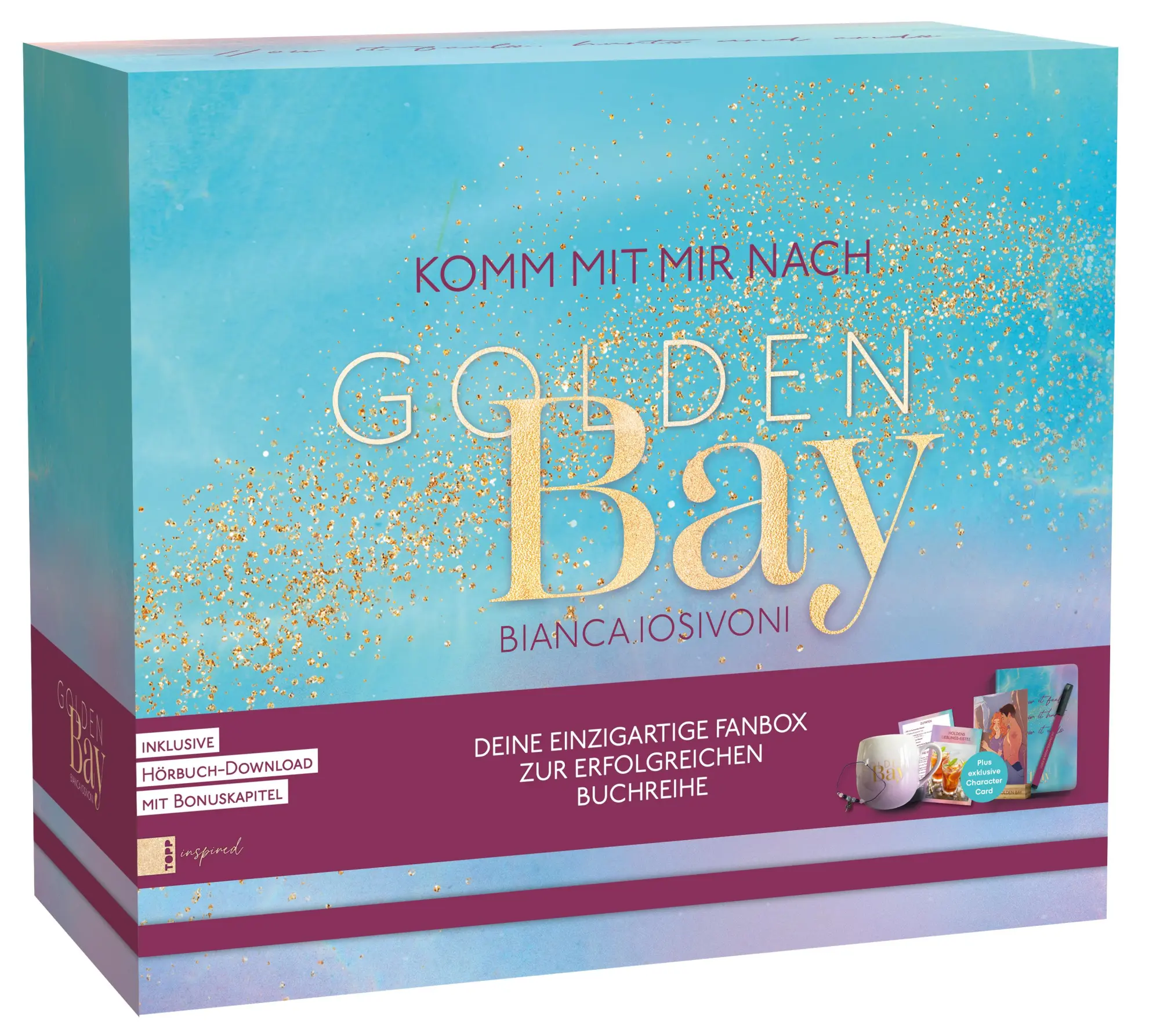 Cover: 4007742185855 | Golden Bay Fanbox | Bianca Iosivoni | SET | Deutsch | 2024
