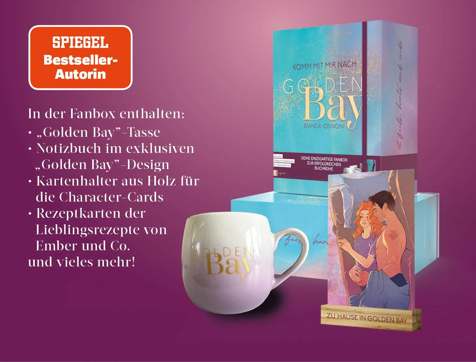 Bild: 4007742185855 | Golden Bay Fanbox | Bianca Iosivoni | SET | Deutsch | 2024