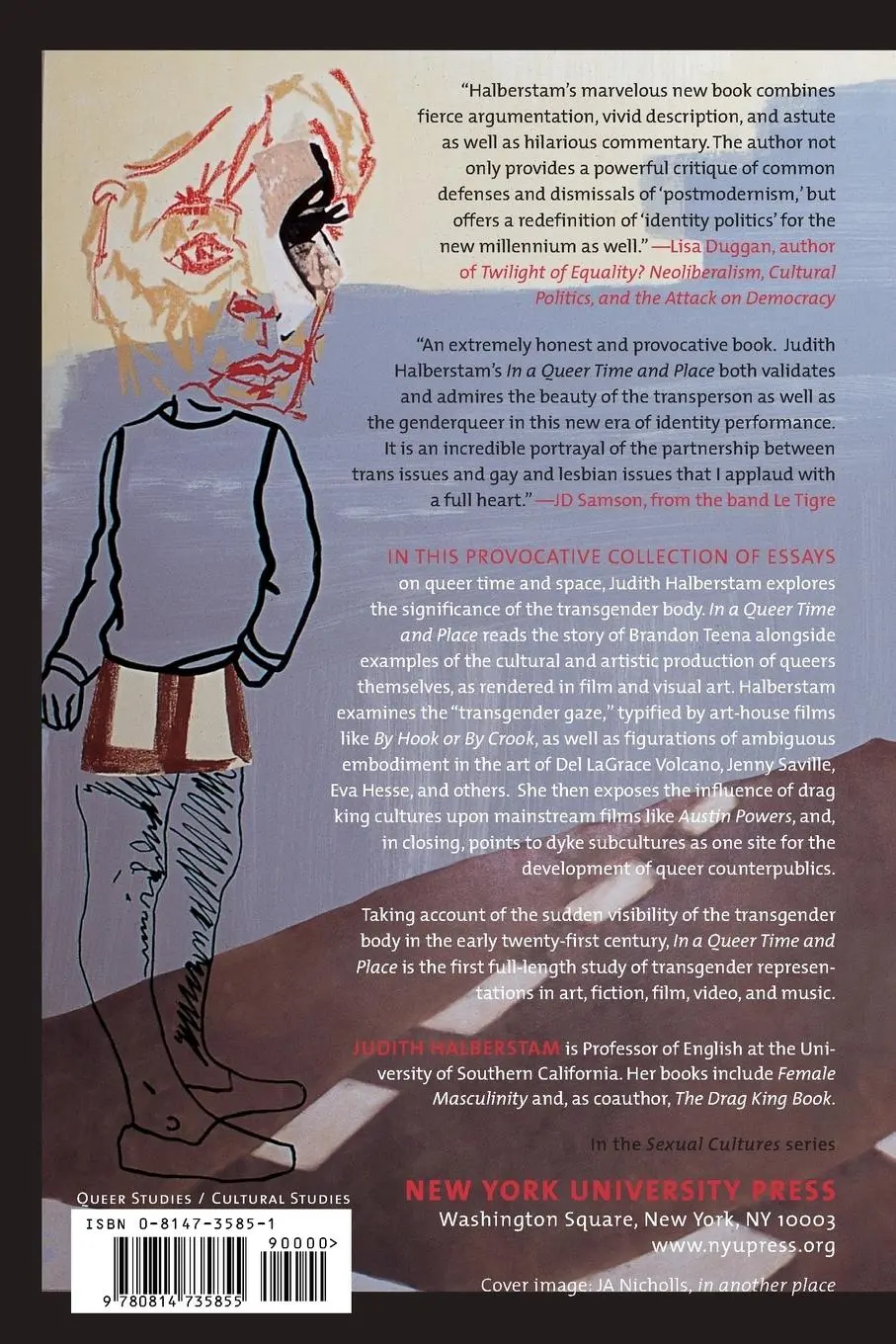 Rückseite: 9780814735855 | In a Queer Time and Place | Transgender Bodies, Subcultural Lives