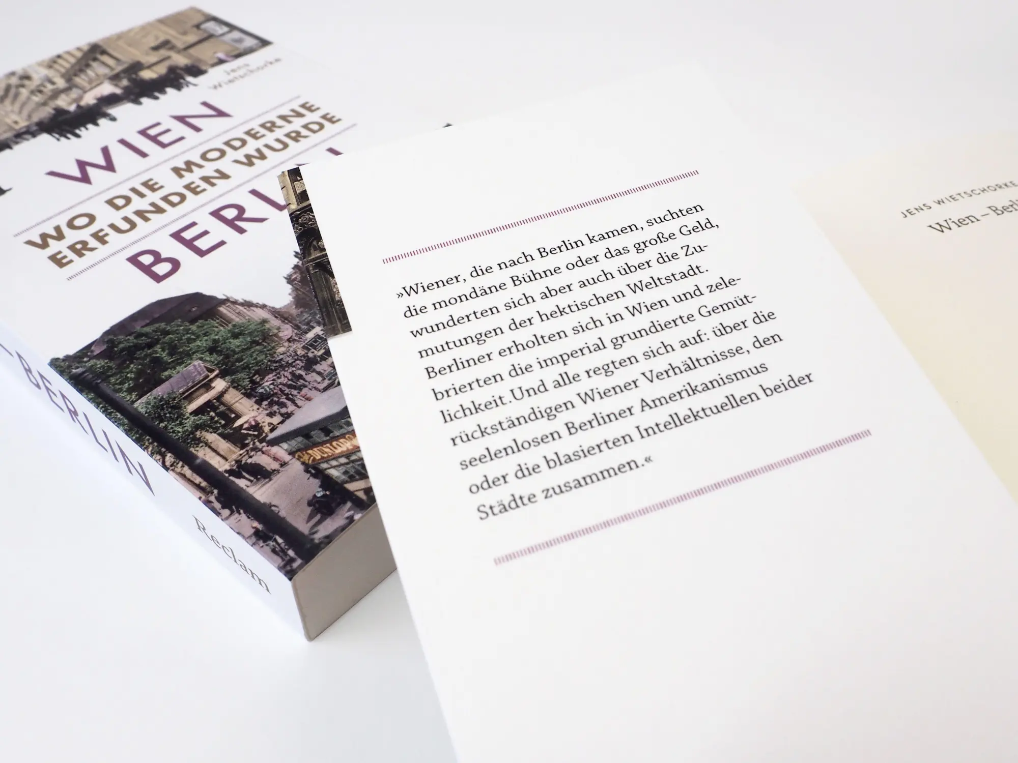 Bild: 9783150115855 | Wien - Berlin. Wo die Moderne erfunden wurde | Jens Wietschorke | Buch