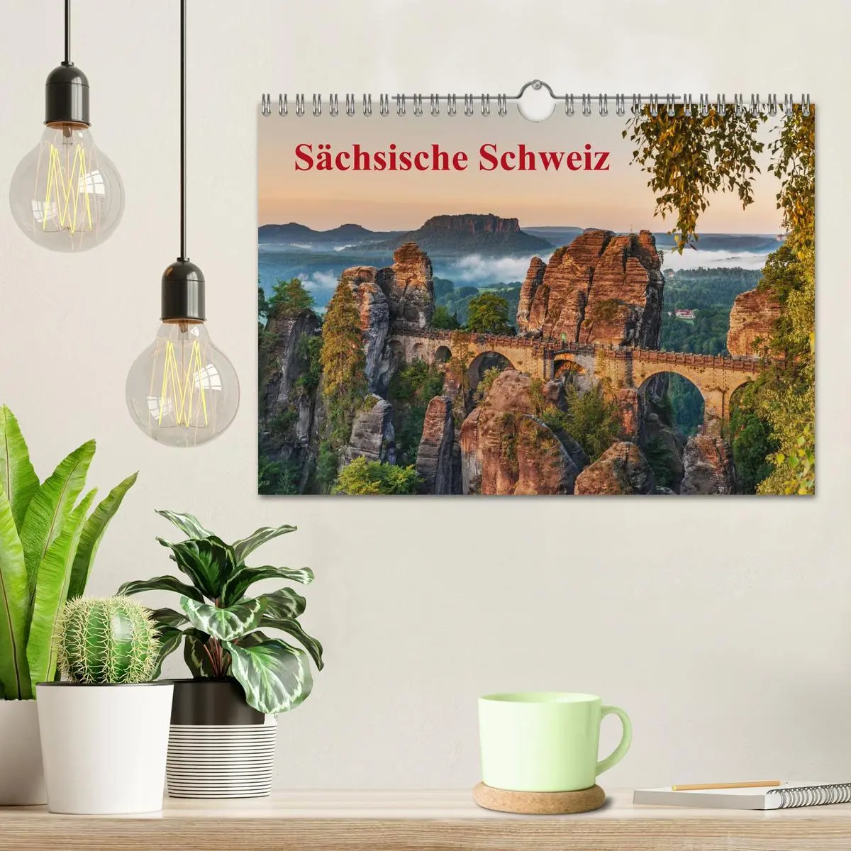 Bild: 9783516205855 | Sächsische Schweiz (Wandkalender 2026 DIN A4 quer), CALVENDO...