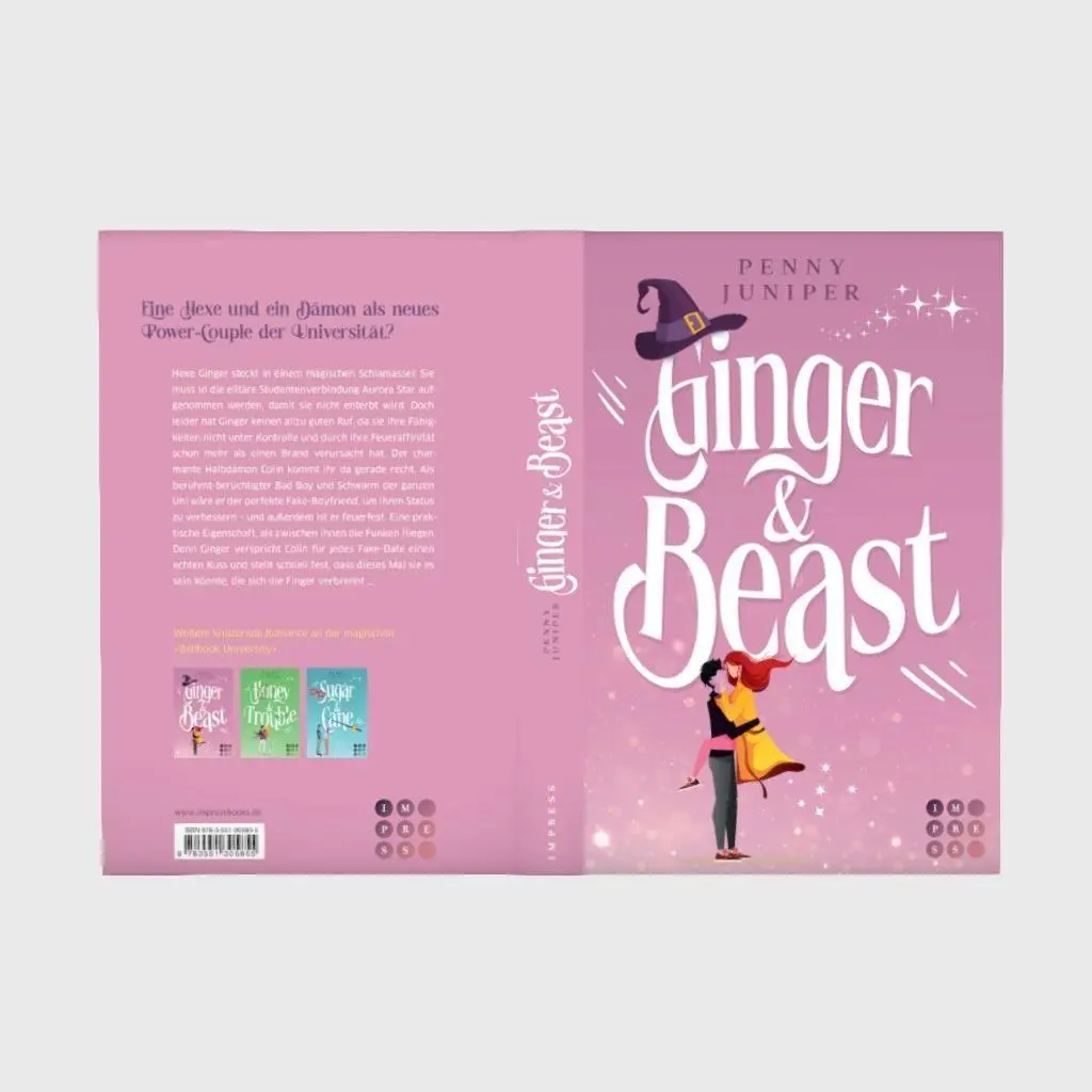 Bild: 9783551305855 | Ginger &amp; Beast (Bellbook University 1) | Spicy Fake Dating Romantasy