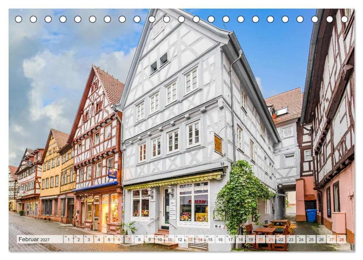 Bild: 9783569605855 | Mosbach Impressionen (Tischkalender 2027 DIN A5 quer), CALVENDO...