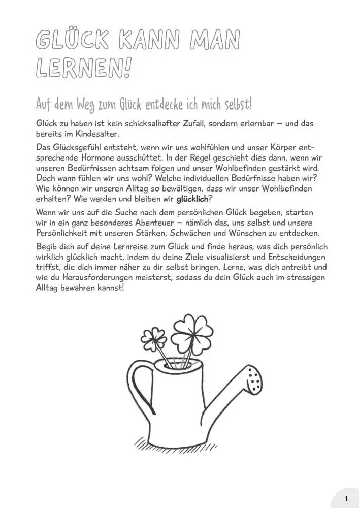 Bild: 9783769825855 | Mein Glücks-Heft. Ausmalen, ausfüllen und mehr über das eigene...