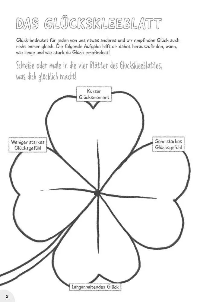 Bild: 9783769825855 | Mein Glücks-Heft. Ausmalen, ausfüllen und mehr über das eigene...