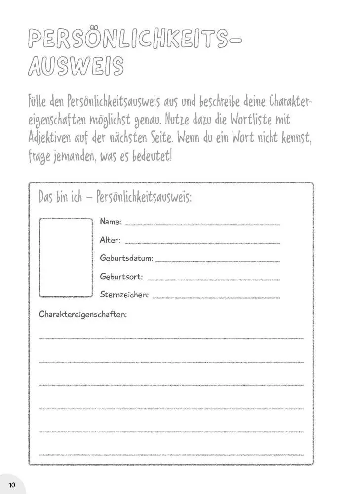 Bild: 9783769825855 | Mein Glücks-Heft. Ausmalen, ausfüllen und mehr über das eigene...