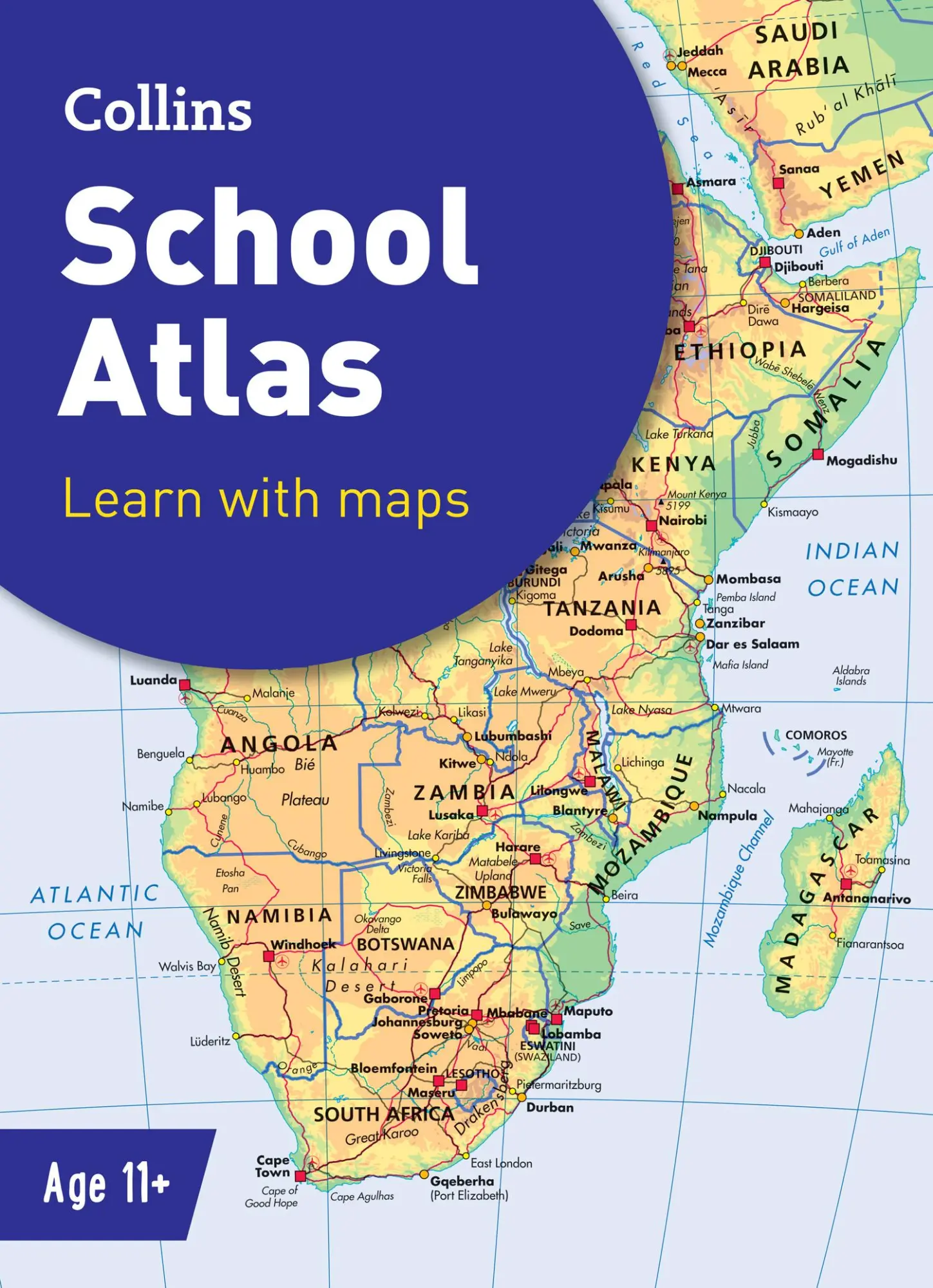 Cover: 9780008485955 | Collins School Atlas | Ideal for Learning at School and at Home | Maps