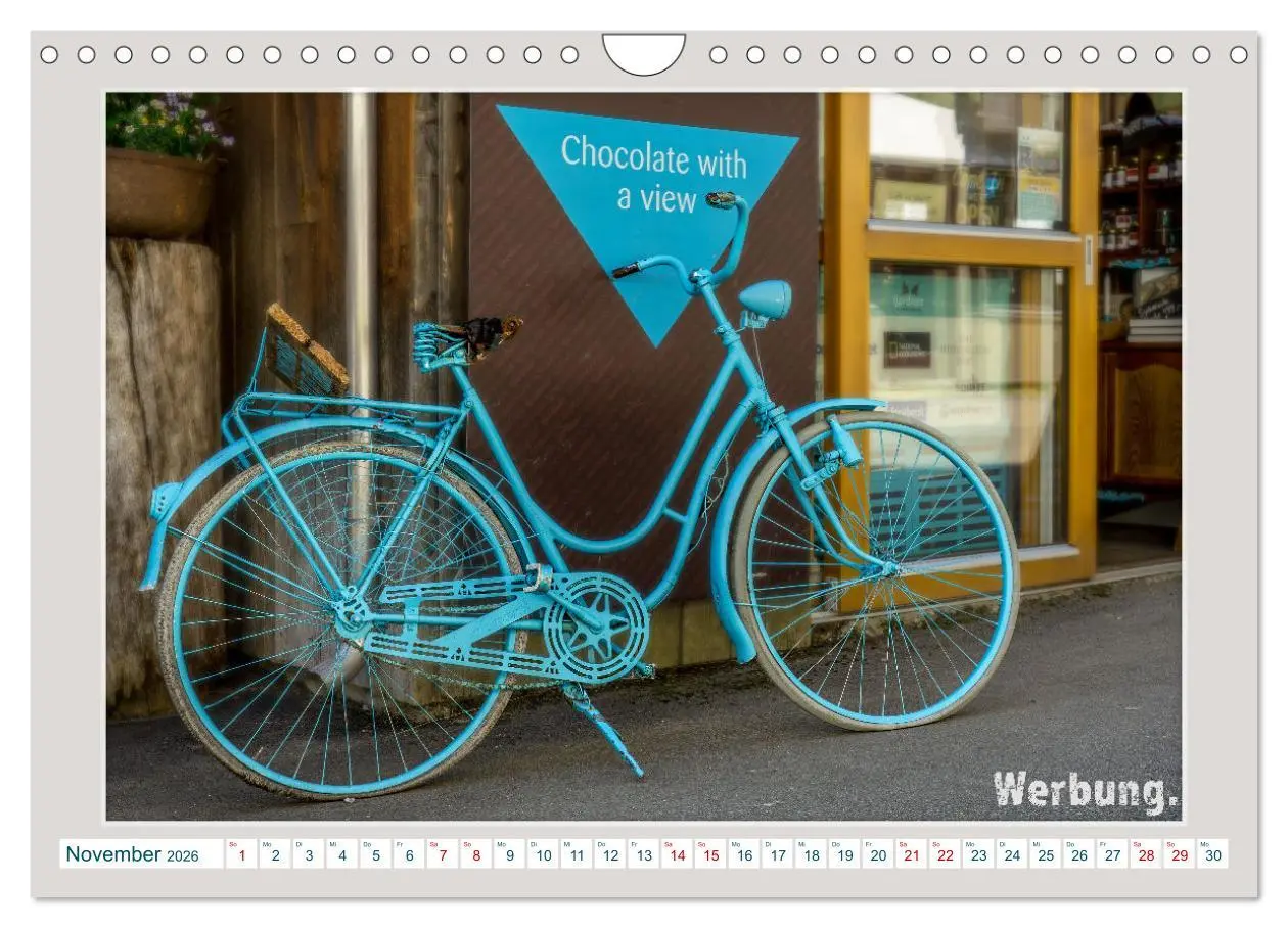 Bild: 9783457345955 | Das Fahrrad als ... (Wandkalender 2026 DIN A4 quer), CALVENDO...