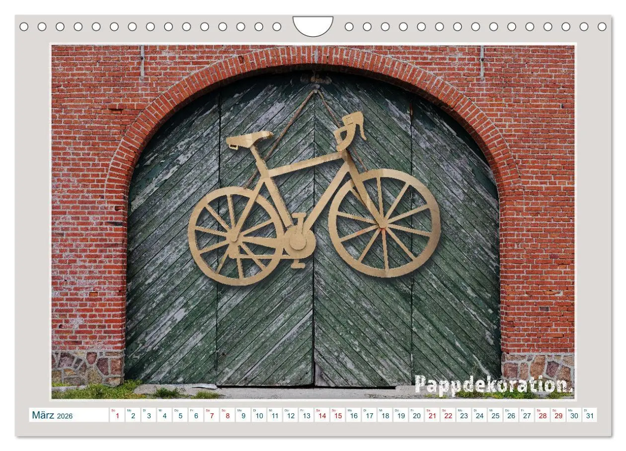 Bild: 9783457345955 | Das Fahrrad als ... (Wandkalender 2026 DIN A4 quer), CALVENDO...