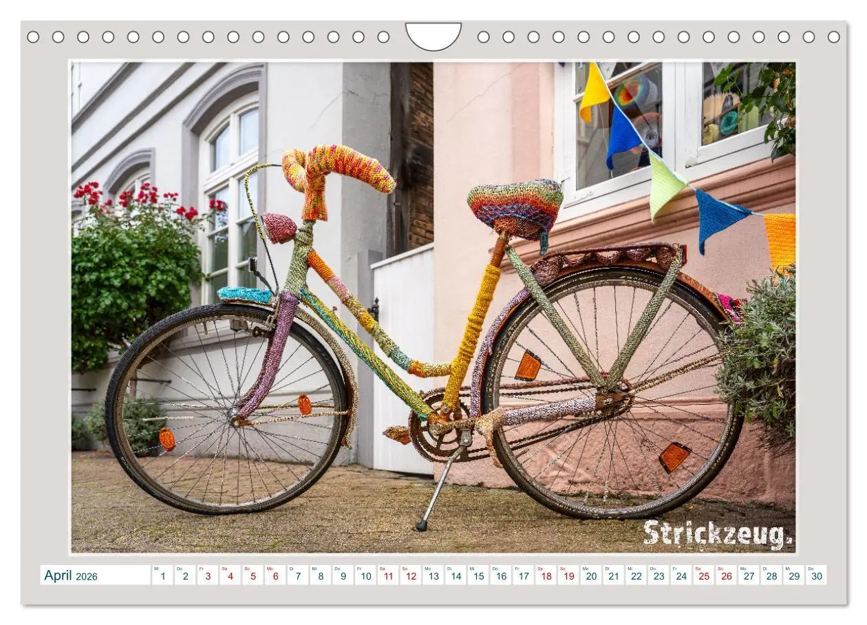Bild: 9783457345955 | Das Fahrrad als ... (Wandkalender 2026 DIN A4 quer), CALVENDO...