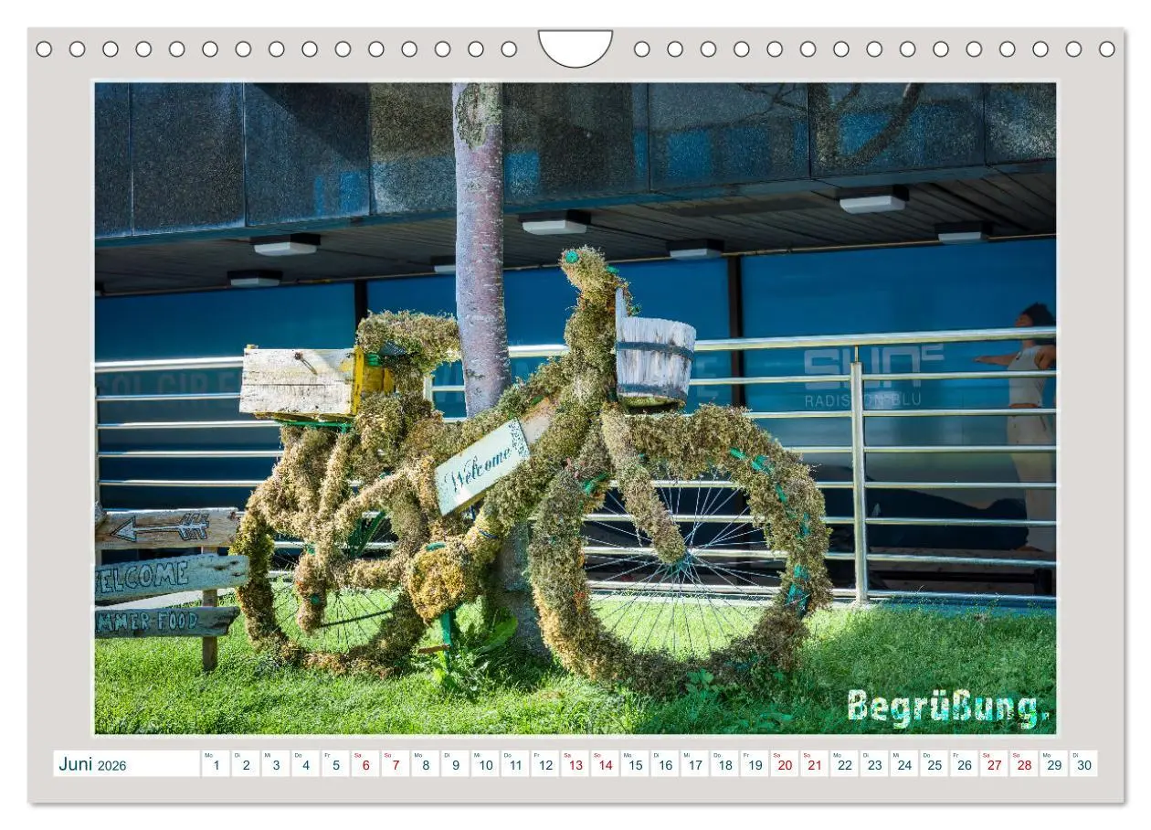 Bild: 9783457345955 | Das Fahrrad als ... (Wandkalender 2026 DIN A4 quer), CALVENDO...